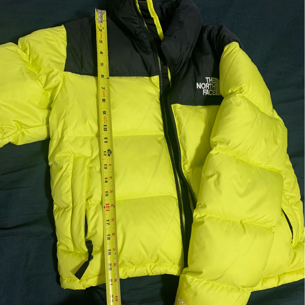The North Face Retro 1996 Nuptse Puffer Jacket M Citrine Yellow - Picture 7 of 9